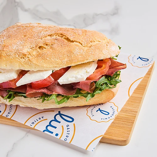 Panino La vita è bella particolare