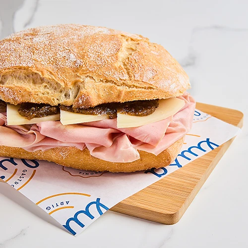 Panino La Stangata particolare