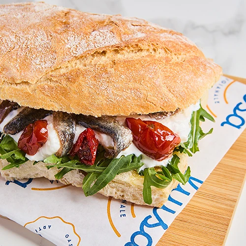 Panino Mediterraneo particolare